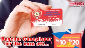 Bağcılar Güneşlispor 'Taraftar Kartı' projesini hayata geçirdi