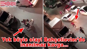 Bahçelievler'de kadınlar erkekleri döverek hastanelik etti