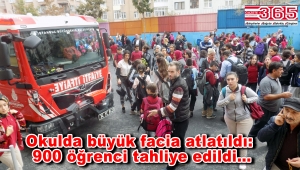 Bahçelievler'de okulda çıkan yangın paniğe neden oldu