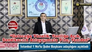 Başkan Ferhat Öztürk 'EĞİTİMde BİRiz' sloganı ile yeniden aday…