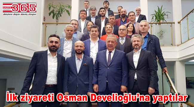 BBSK Başkanı Uyan ve yönetiminden Başkan Develioğlu'na ziyaret...