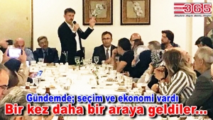 İl Başkan Yardımcısı Hakan Bahadır ve dostları yemekte buluştu