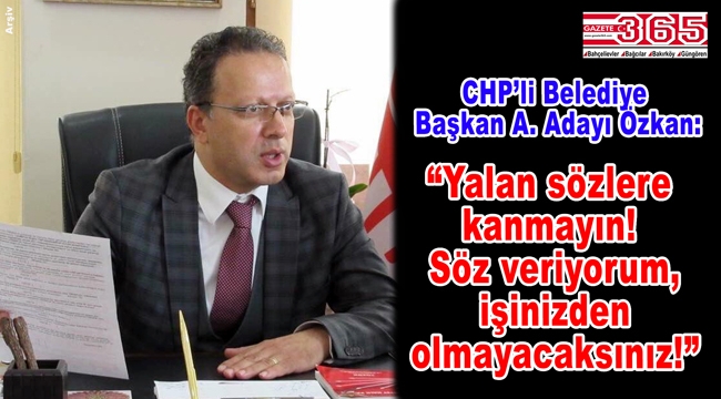 Mehmet Ali Özkan Bahçelievler Belediyesi'nin çalışanlarına seslendi...