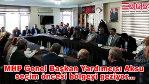 MHP milletvekili İsmail Faruk Aksu Bahçelievler teşkilatıyla buluştu
