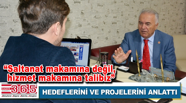 AK Parti Bahçelievler Belediye Başkan A. Adayı İsmail Karabiber Gazete 365’i ziyaret etti