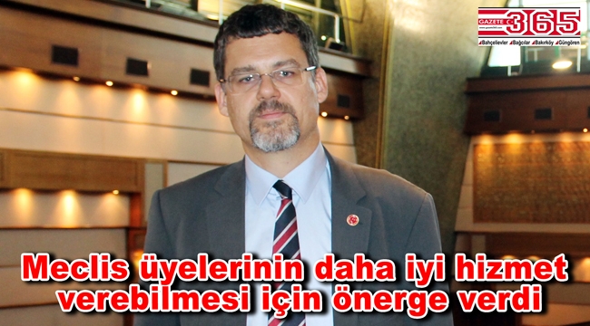 Berke Merter'den meclis üyelerinin özlük hakları ile ilgili önerge…