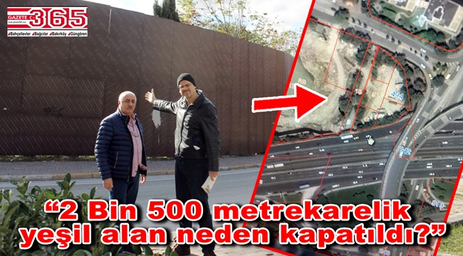 Berke Merter ve Musa Keleş o yeşil alanı meclise taşıdı