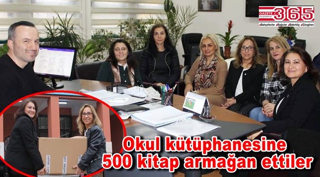 CHP'li kadınlardan öğrencilere anlamlı hediye...