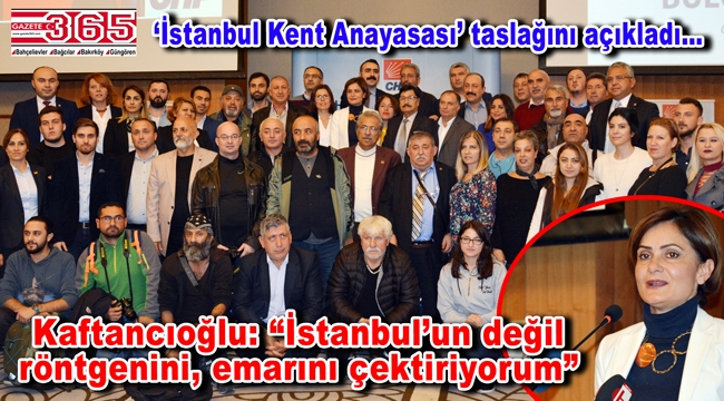 CHP İl Başkanı Canan Kaftancıoğlu yerel medya ile buluştu