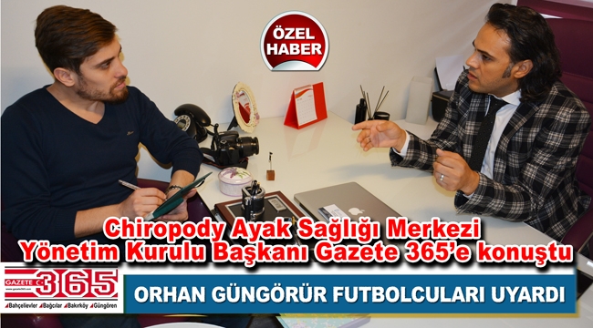 Orhan Güngörür: "En ufak sorun futbol hayatlarını bitirebilir"