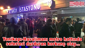 Ataköy-Bahçelievler Metro istasyonları arasında intihar olayı yaşandı