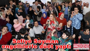 Bağcılar'da engelliler Safiye Soyman ile harika bir gün geçirdi