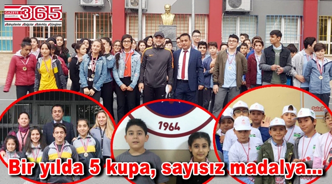 Bahçelievler Kuleli Ortaokulu dikkatleri üzerine çekiyor