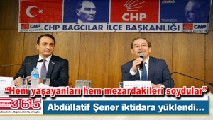 CHP'li milletvekili Abdüllatif Şener Bağcılar'da partililerle buluştu