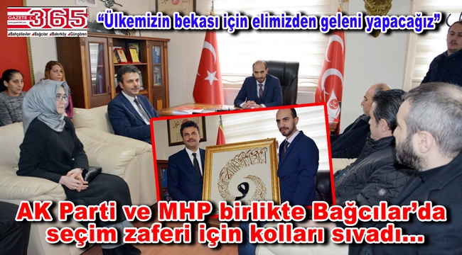 AK Parti Bağcılar Teşkilatı MHP'yi ziyaret etti