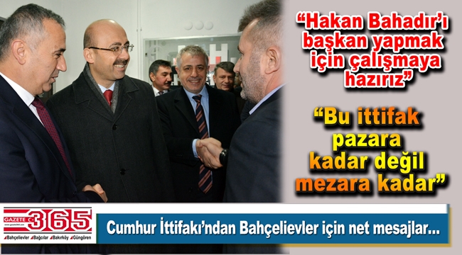 AK Parti Bahçelievler Teşkilatı MHP'yi ziyaret etti