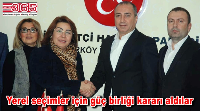 AK Parti Bakırköy Teşkilatı MHP’yi ziyaret etti