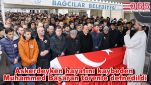 Bağcılarlı Jandarma Er Muhammed Başaran son yolculuğuna uğurlandı