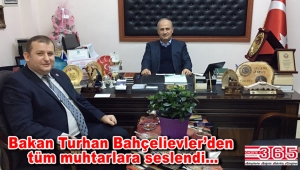 Bakan Cahit Turhan, TÜMFED Başkanı Selami Aykut’u ziyaret etti