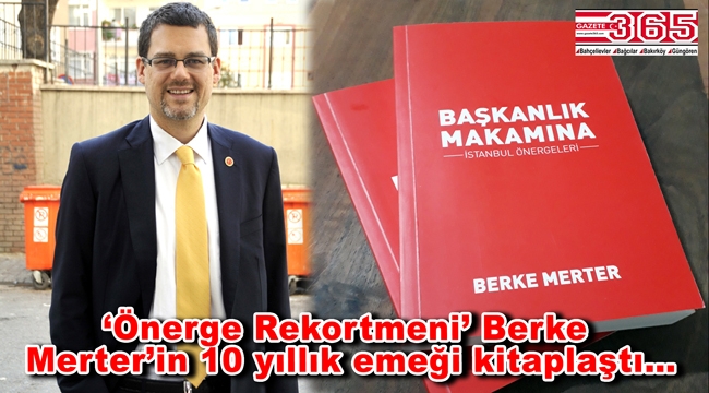 Berke Merter'in 'Başkanlık Makamına' adlı kitabı çıktı