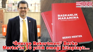 Berke Merter'in 'Başkanlık Makamına' adlı kitabı çıktı