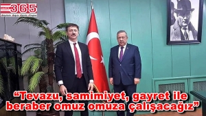 Hakan Bahadır, Osman Develioğlu'nu ziyaret etti