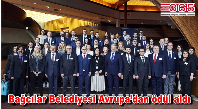 Avrupa’dan Bağcılar’a ‘12 Yıldızlı Şehir’ ödülü…