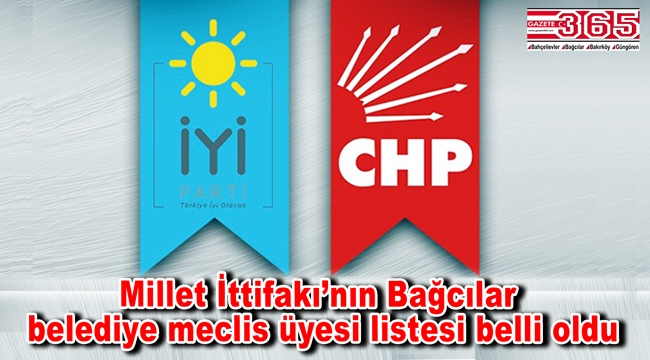 İşte İYİ Parti Bağcılar Belediye Meclis Üyesi Adayı Listesi…