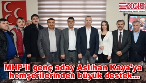 MHP'den meclis üyeliğine aday olan Aslıhan Kaya'ya büyük destek dikkat çekti