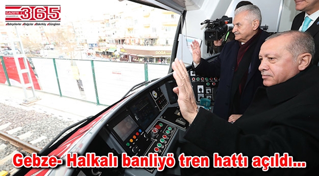 Gebze- Halkalı banliyö tren hattında hangi duraklar var?