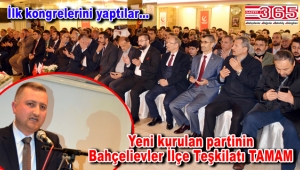 Yeniden Refah Partisi Bahçelievler İlçe Başkanı Fatih Eroğlu oldu