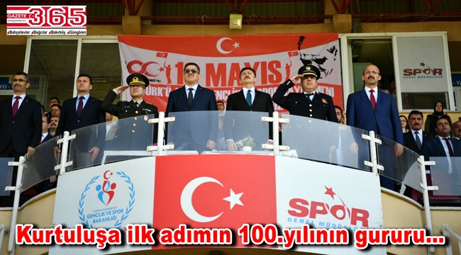 19 Mayıs'ın 100.yılı ülke genelinde coşkuyla kutlandı