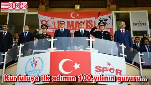 19 Mayıs'ın 100.yılı ülke genelinde coşkuyla kutlandı