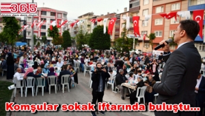 Bahçelievler'de Ramazan coşkusu 'Komşuluk Sofraları'nda devam ediyor