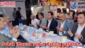 Bahçelievler Ülkü Ocakları sokak iftarı düzenledi