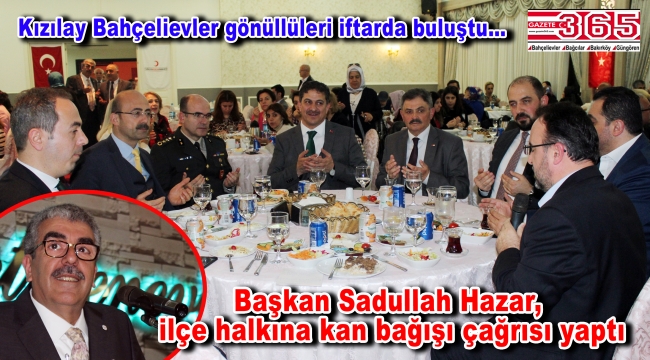 Türk Kızılayı Bahçelievler Şubesi, iftar geleneğini bozmadı