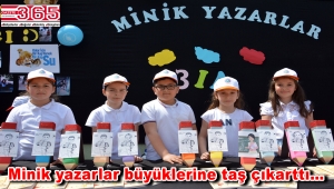 Vali Cahit Bayar İlkokulu’nun öğrencileri kitap yazdı