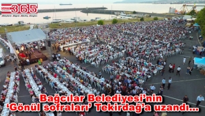 Bağcılar Belediyesi gönül sofrasını Tekirdağ’da kurdu