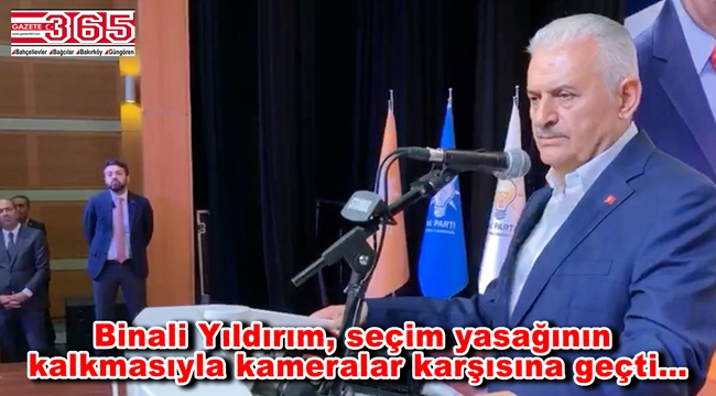 Binali Yıldırım: 