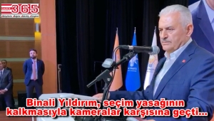 Binali Yıldırım: 