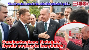 Cumhurbaşkanı Erdoğan, Bahçelievler'de toplu açılış törenine katıldı