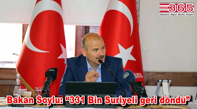 İçişleri Bakanı Soylu, Bağcılarlı muhtarlarla bir araya geldi  