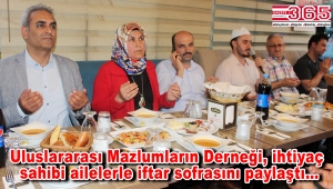 UMADER ihtiyaç sahipleriyle iftarda buluştu