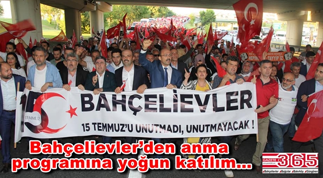 AK Parti Bahçelievler Teşkilatı binlerce kişiyle bir kez daha aynı yere gitti