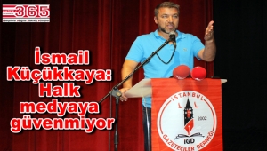 İstanbul Gazeteciler Derneği İsmail Küçükkaya’yı ağırladı