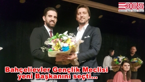 Bahçelievler Gençlik Meclisi Başkanlığı'na Furkan Şentürk seçildi