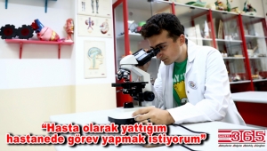 Lösemiyi yendi şimdi lösemi hastaları için doktor olacak