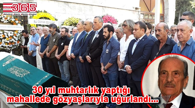 Eski Muhtar Yılmaz Ufuk vefat etti