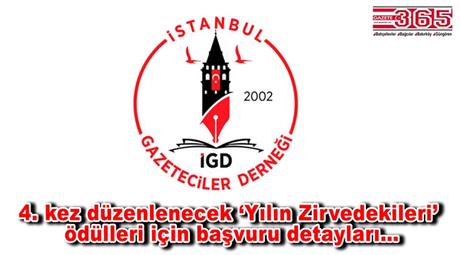 İGD'nin düzenlediği ‘Yılın Zirvedekileri’ ödülleri için başvurular başladı