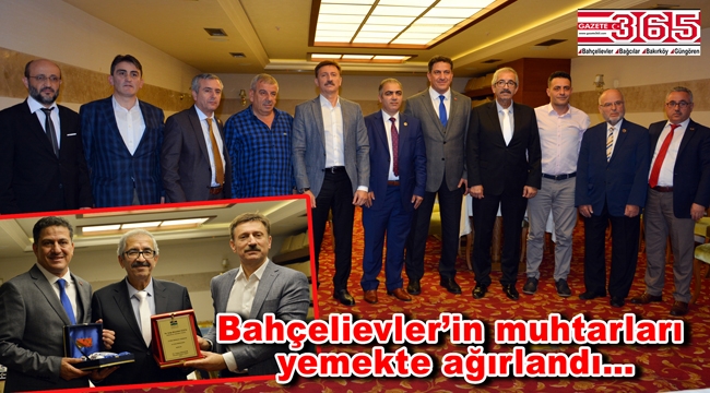 Bahçelievler'de '19 Ekim Muhtarlar Günü' unutulmadı